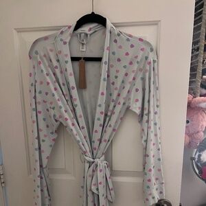 Skims valentines bathrobe
